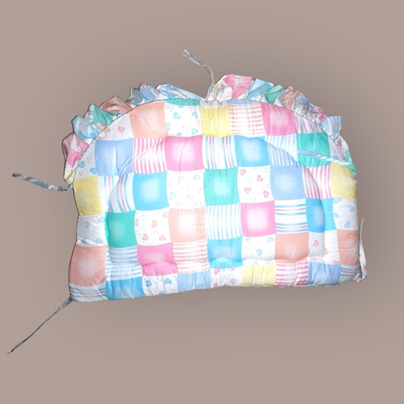 1993 Crib Set with Adorable Balloon & Teddy Bear Design - Picture 5 of 9